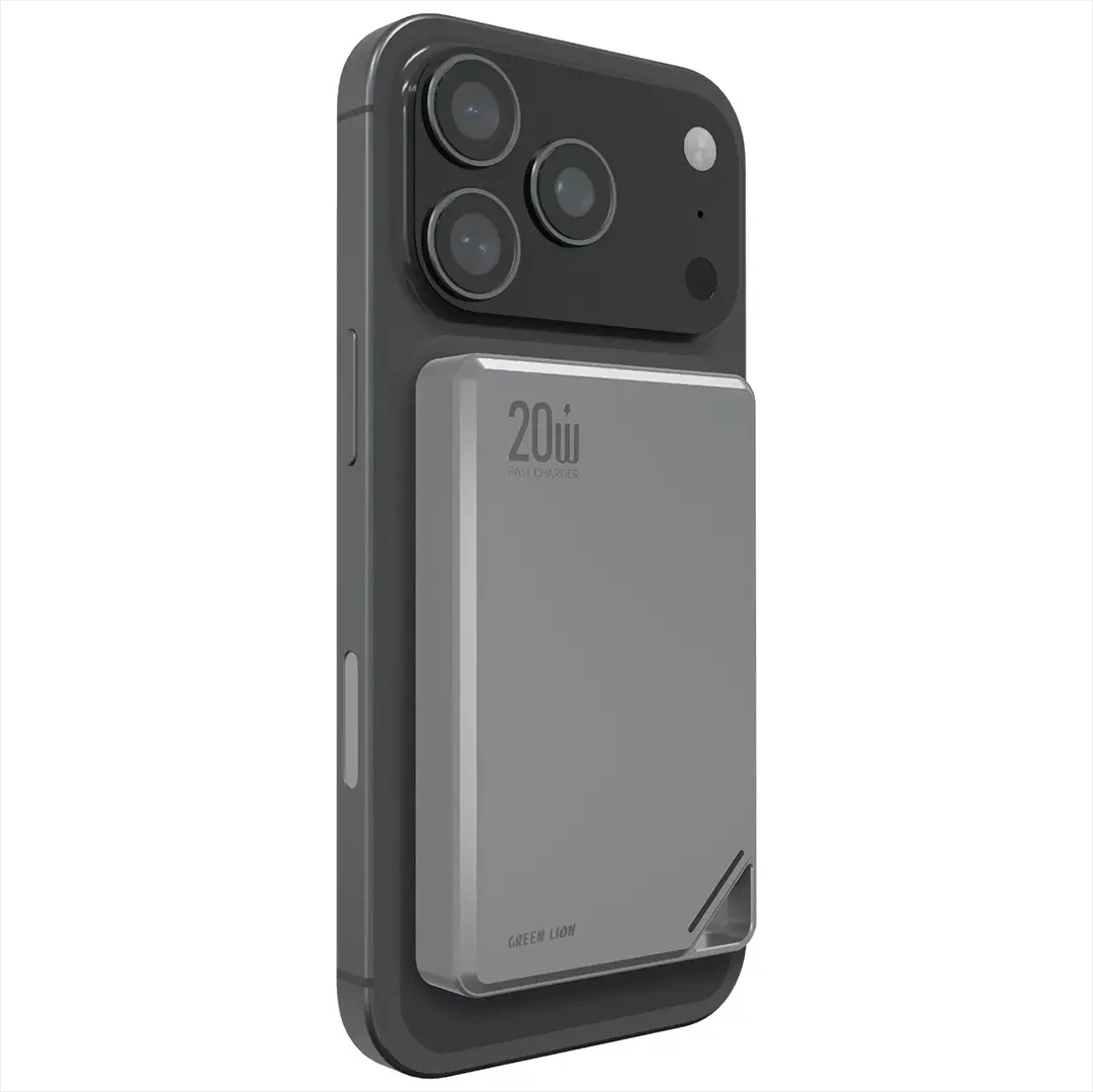 تصویر رسمی Green Lion Rayo 10000mAh Power Bank - Grey