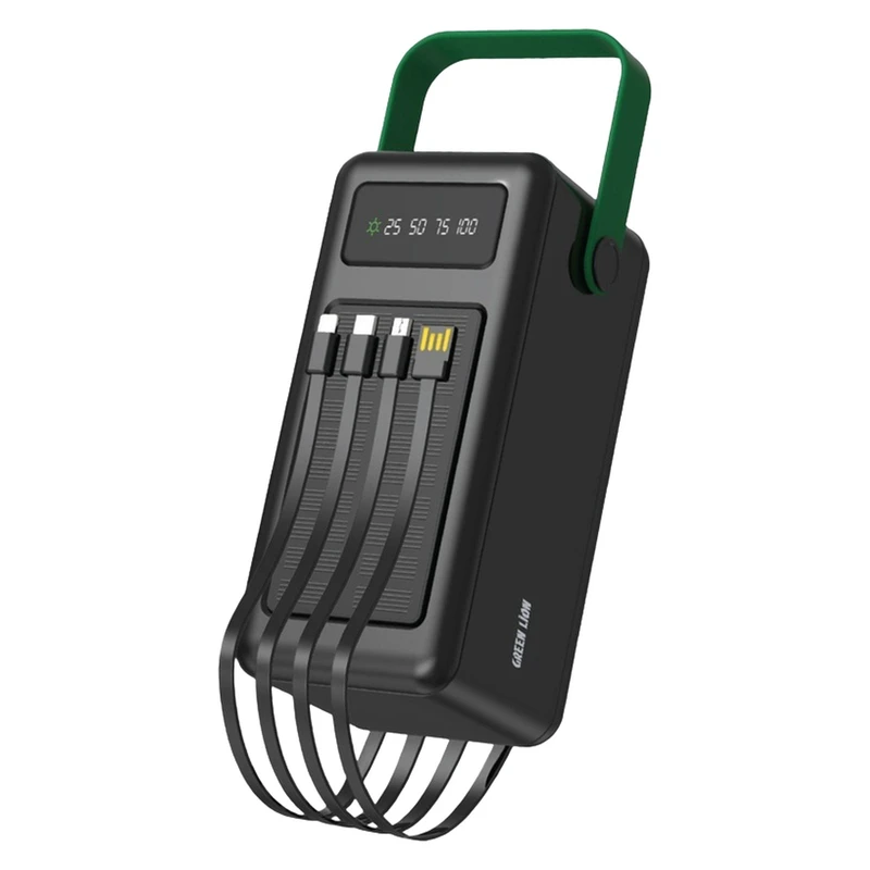 پاوربانک ۸۰,۰۰۰ میلی آمپر خوشیدی Greenlion مدل ۸۵۳۹